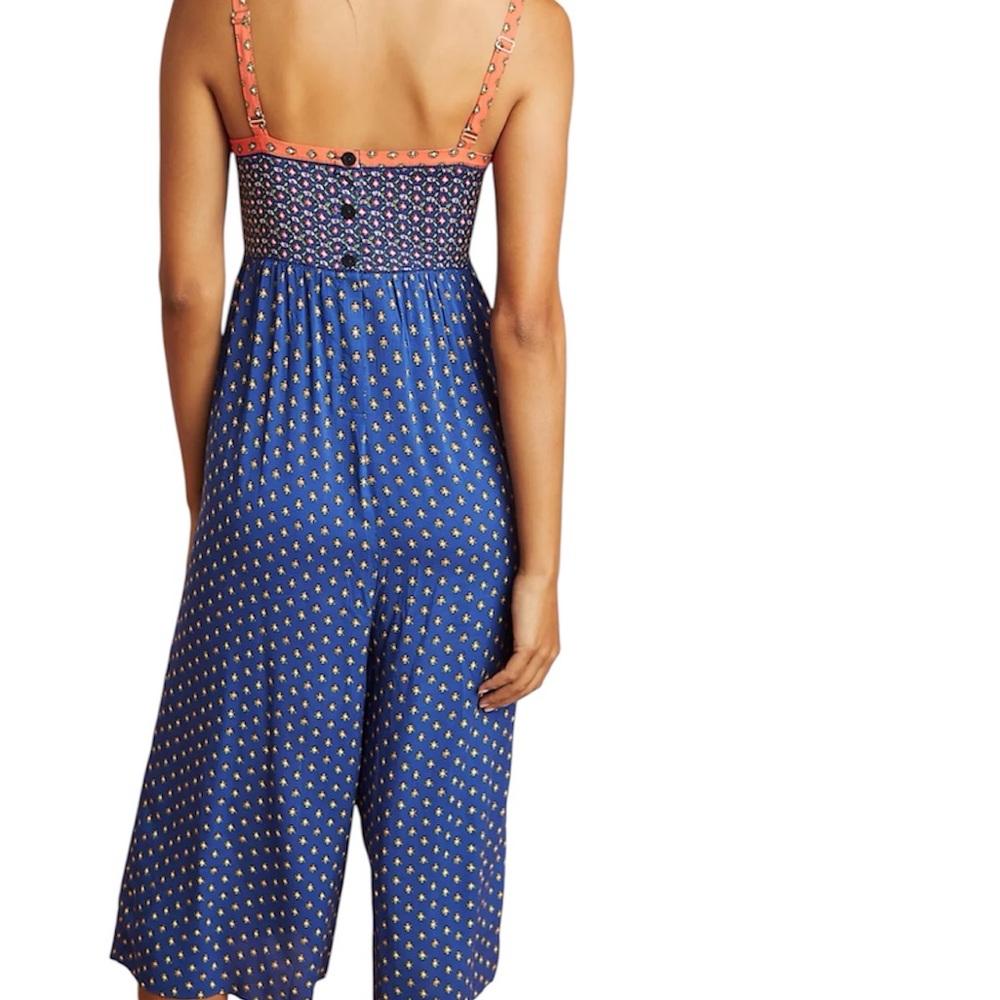 Anthropologie Lynn Mixed Print
Sleep Jumpsuit - Boho Wide Leg
Capri SZ M - Picture 14 of 15